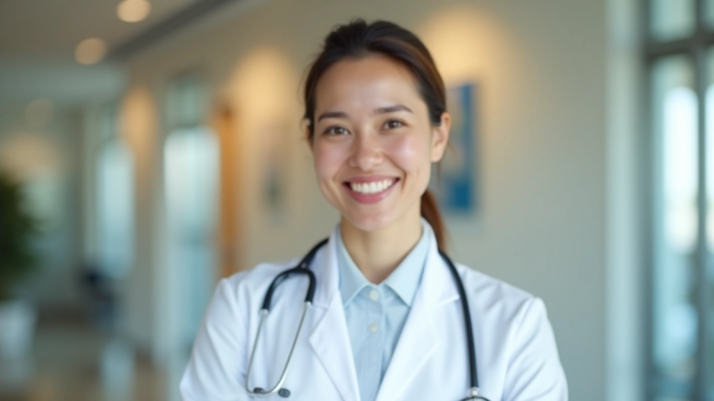 Portrait of Dr. Maria Reyes, pediatrician specializing in child health